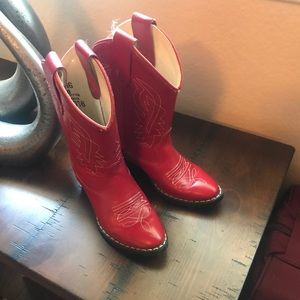 Little girls cowgirl boots